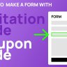Invitation code for a form | coupon code for form | WordPress Tutorial